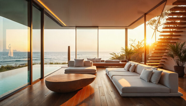 apartament premium nad morzem z basenem infinity i widokiem na ocean